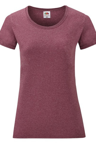 Fruit of the Loom 61-372-0 - Womens 100% Cotton Lady-Fit T-Shirt
