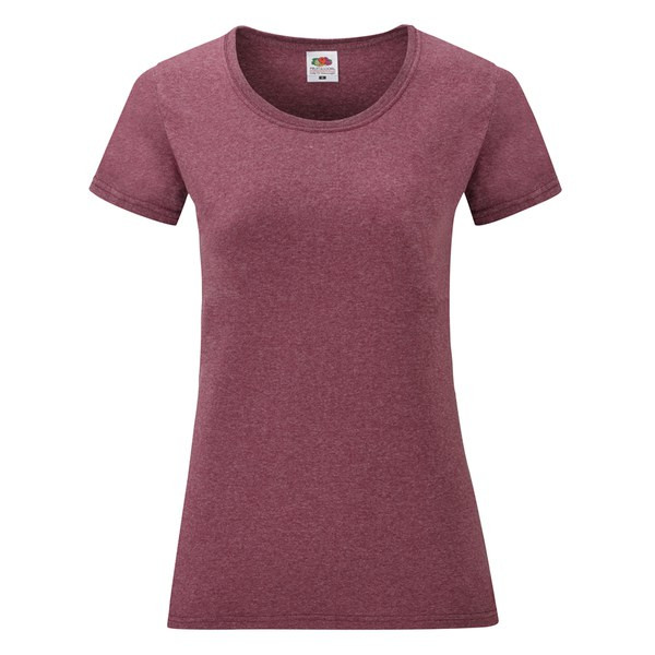 Fruit of the Loom 61-372-0 - Women's 100% Cotton Lady-Fit T-Shirt