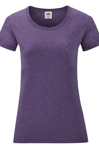 Fruit of the Loom 61-372-0 - Womens 100% Cotton Lady-Fit T-Shirt