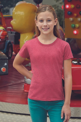 Fruit of the Loom 61-372-0 - Lady-Fit 100% bomulds t-shirt