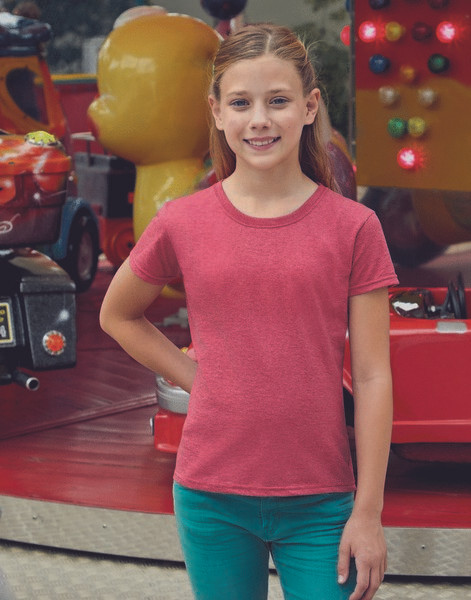 Fruit of the Loom 61-372-0 - Lady-Fit 100% bomulds t-shirt