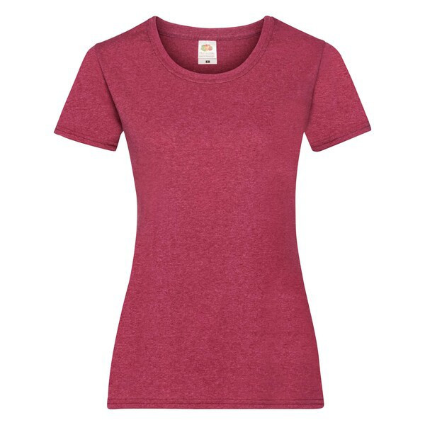 Fruit of the Loom 61-372-0 - Women's 100% Cotton Lady-Fit T-Shirt