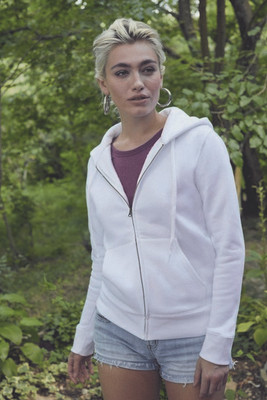Fruit of the Loom 62-118-0 - Women's Premium Cotton-Blend Hooded Sweat Jacket