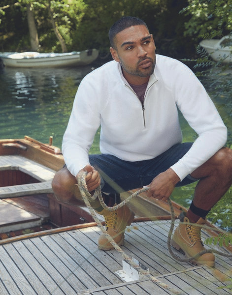 Fruit of the Loom 62-032-0 - Vetoketjukauluksinen raglanhihainen collegepaita