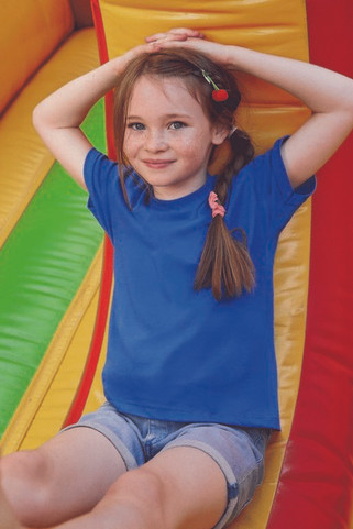 Fruit of the Loom 61-019-0 - Premium Kids Cotton Tee with Enhanced Printability