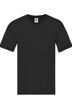 Fruit of the Loom 61-426-0 - Premium Cotton V-Neck T-Shirt for Enhanced Printability