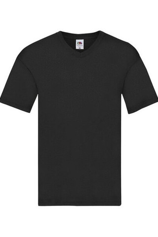 Fruit of the Loom 61-426-0 - Premium Cotton V-Neck T-Shirt for Enhanced Printability