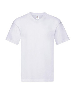 Fruit of the Loom 61-426-0 - Premium Cotton V-Neck T-Shirt for Enhanced Printability