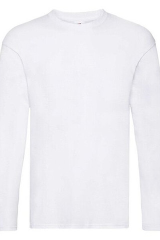 Fruit of the Loom 61-428-0 - Premium Cotton Long Sleeve T-Shirt for Men
