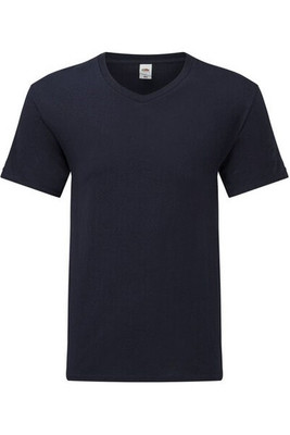 Fruit of the Loom 61-442-0 - Premium Slim Fit V-Neck Cotton T-Shirt