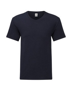 Fruit of the Loom 61-442-0 - Premium Slim Fit V-Neck Cotton T-Shirt