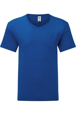 Fruit of the Loom 61-442-0 - Premium Slim Fit V-Neck Cotton T-Shirt