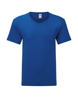 Fruit of the Loom 61-442-0 - Premium Slim Fit V-Neck Cotton T-Shirt