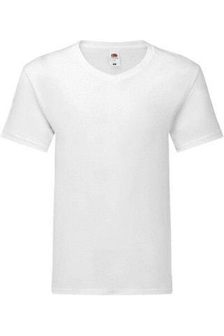 Fruit of the Loom 61-442-0 - Premium Slim Fit V-Neck Cotton T-Shirt