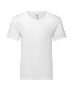 Fruit of the Loom 61-442-0 - Premium Slim Fit V-Neck Cotton T-Shirt