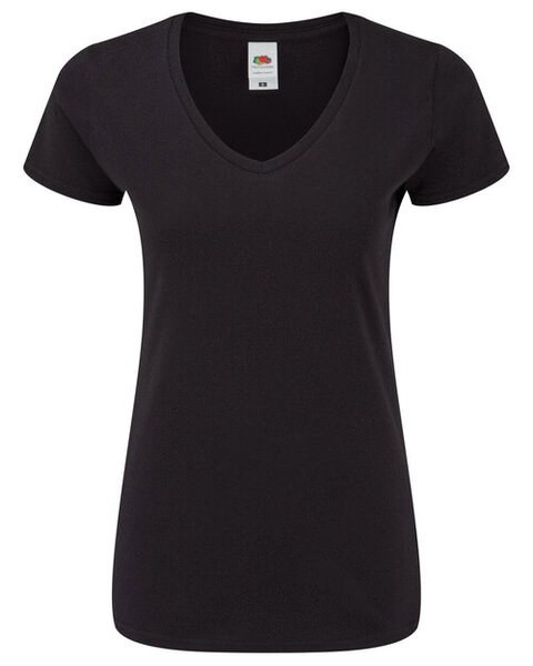 Fruit of the Loom 61-444-0 - Women's Soft Cotton V-Neck Tee with Feminine Fit
