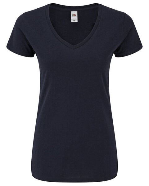 Fruit of the Loom 61-444-0 - Women's Soft Cotton V-Neck Tee with Feminine Fit