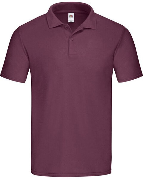 Fruit of the Loom 63-050-0 - Classic Fit Cotton Polo with Reinforced Placket