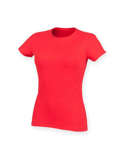 Skinni Fit SK121 - Womens Ultra Soft Stretch Cotton Tee