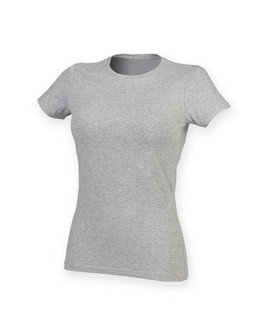 Skinni Fit SK121 - Women's Ultra Soft Stretch Cotton Tee