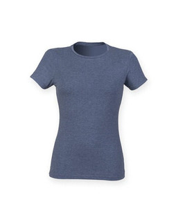 Skinni Fit SK121 - Womens Ultra Soft Stretch Cotton Tee