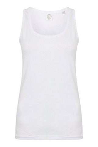 Skinni Fit SK123 - Womens Soft Stretch Cotton Slim Fit Vest