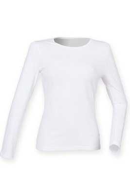 Skinni Fit SK124 - Women's Ultra Soft Long Sleeve Stretch Tee