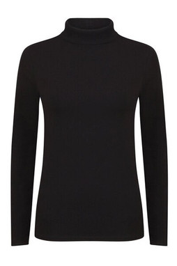 SKINNI FIT SK125 - LADIES FEEL GOOD STRETCH ROLL NECK TOP