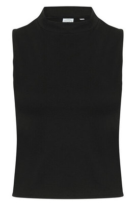 Skinni Fit SK170 - Women's High Neck Cropped Vest with Stretch Fabric