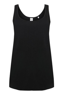 Skinni Fit SK234 - Womens Relaxed Fit Scoop Neck Lounge Vest