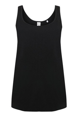 Skinni Fit SK234 - Women's Relaxed Fit Scoop Neck Lounge Vest