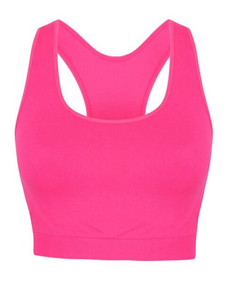 Skinni Fit SK235 - Womens High-Performance Racerback Crop Top