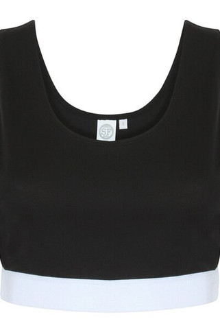 Skinni Fit SK236 - Womens Sublimation-Ready Fashion Crop Top