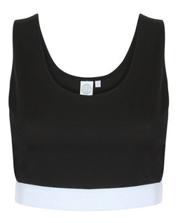 Skinni Fit SK236 - Womens Sublimation-Ready Fashion Crop Top