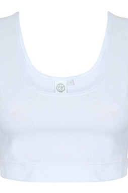 Skinni Fit SK236 - Womens Sublimation-Ready Fashion Crop Top