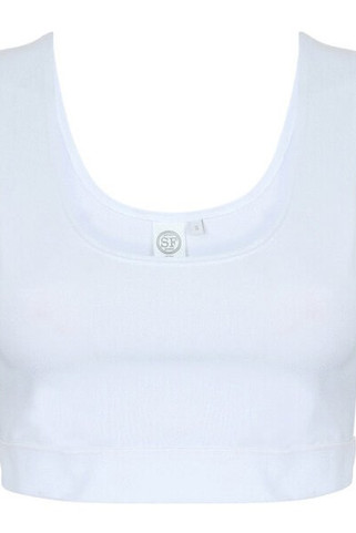 Skinni Fit SK236 - Womens Sublimation-Ready Fashion Crop Top