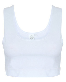 Skinni Fit SK236 - Womens Sublimation-Ready Fashion Crop Top