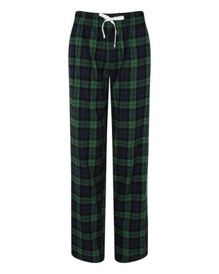 Skinni Fit SK083 - Womens Cozy Tartan Flannel Lounge Pants