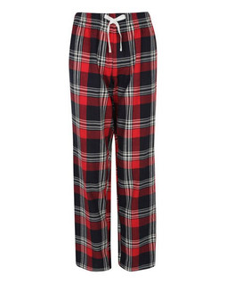 Skinni Fit SK083 - Womens Cozy Tartan Flannel Lounge Pants