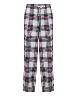 Skinni Fit SK083 - Women's Cozy Tartan Flannel Lounge Pants