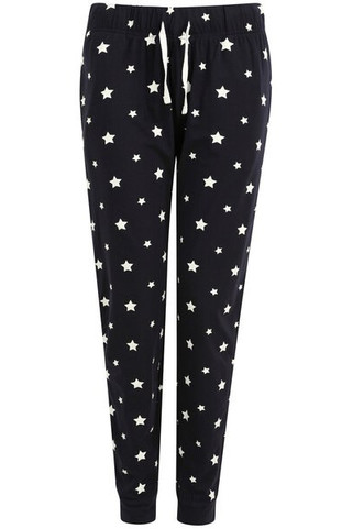 SKINNI FIT ST085 - LADIES CUFFED LOUNGE PANTS