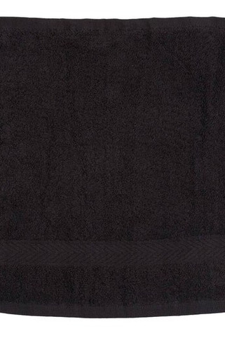 Towel city TC001 - Premium Herringbone Face Cloth with Hanging Loop