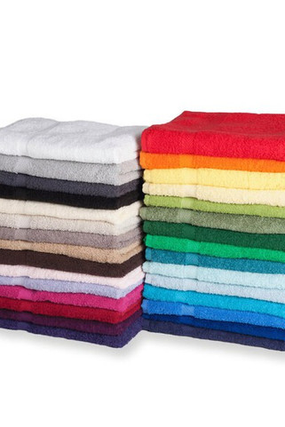 Towel city TC003 - Premium Ringspun Hand Towel with Herringbone Border