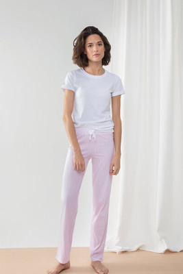 Towel city TC053 - Towel City Women's Cotton-Blend Pajama Set