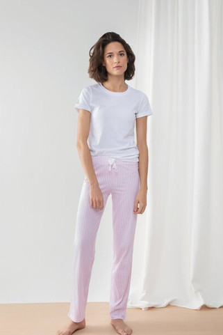 Towel city TC053 - Towel City Womens Cotton-Blend Pajama Set