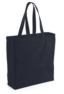 Westford mill W108 - Eco-Friendly Canvas Shopper Tote with Long Straps