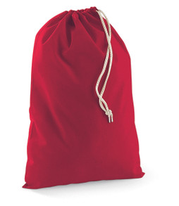Westford mill W115 - Westford Mill Cotton Drawstring Storage Eco-Friendly and Reusable Bags