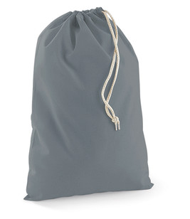 Westford mill W115 - Westford Mill Cotton Drawstring Storage Eco-Friendly and Reusable Bags