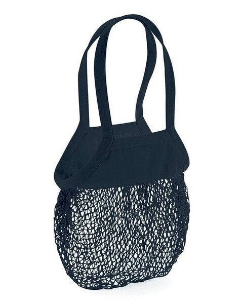 Westford mill W150 - Eco-Friendly Organic Cotton Mesh Grocery Tote Bag