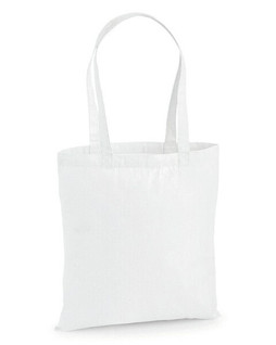 Westford mill W201 - Durable Premium Cotton Tote Bag with Long Handles